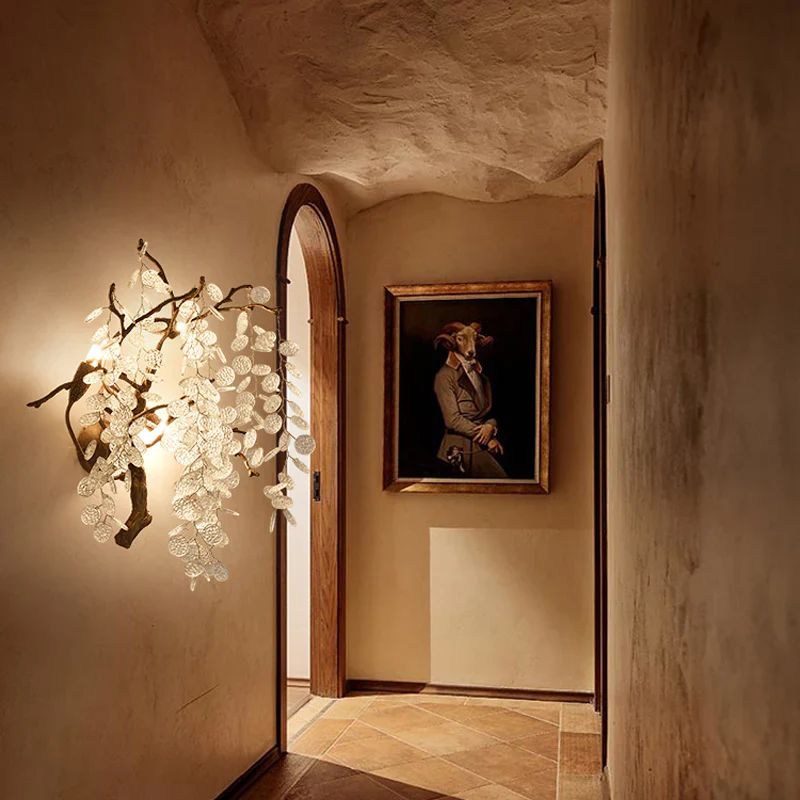 Thirza Branch Crystal Wall Sconce - Image 5