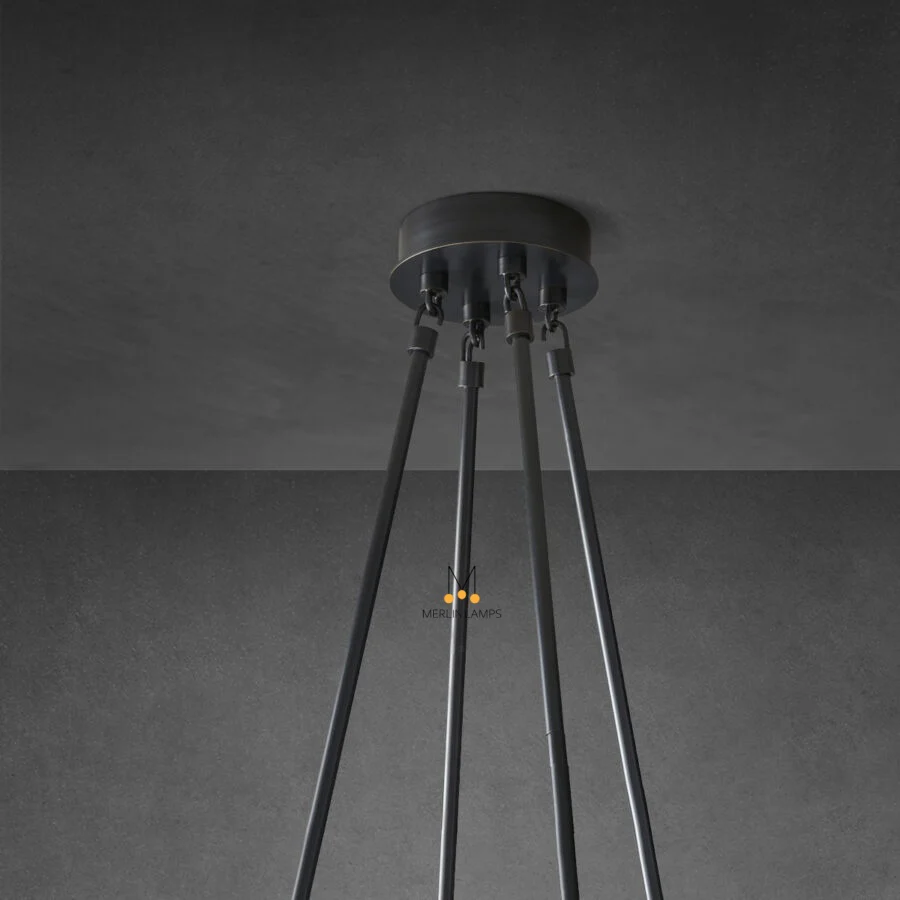 Torche Round Chandelier 58″ - Image 5