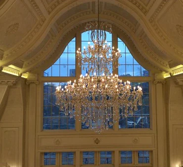 Traditional Candle Crystal Chandelier for Staircase/Foyer/Living Room/Villa - Image 11