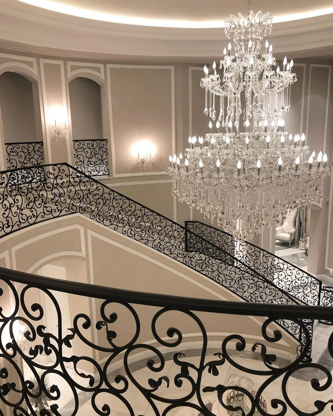 Traditional Candle Crystal Chandelier for Staircase/Foyer/Living Room/Villa - Image 19