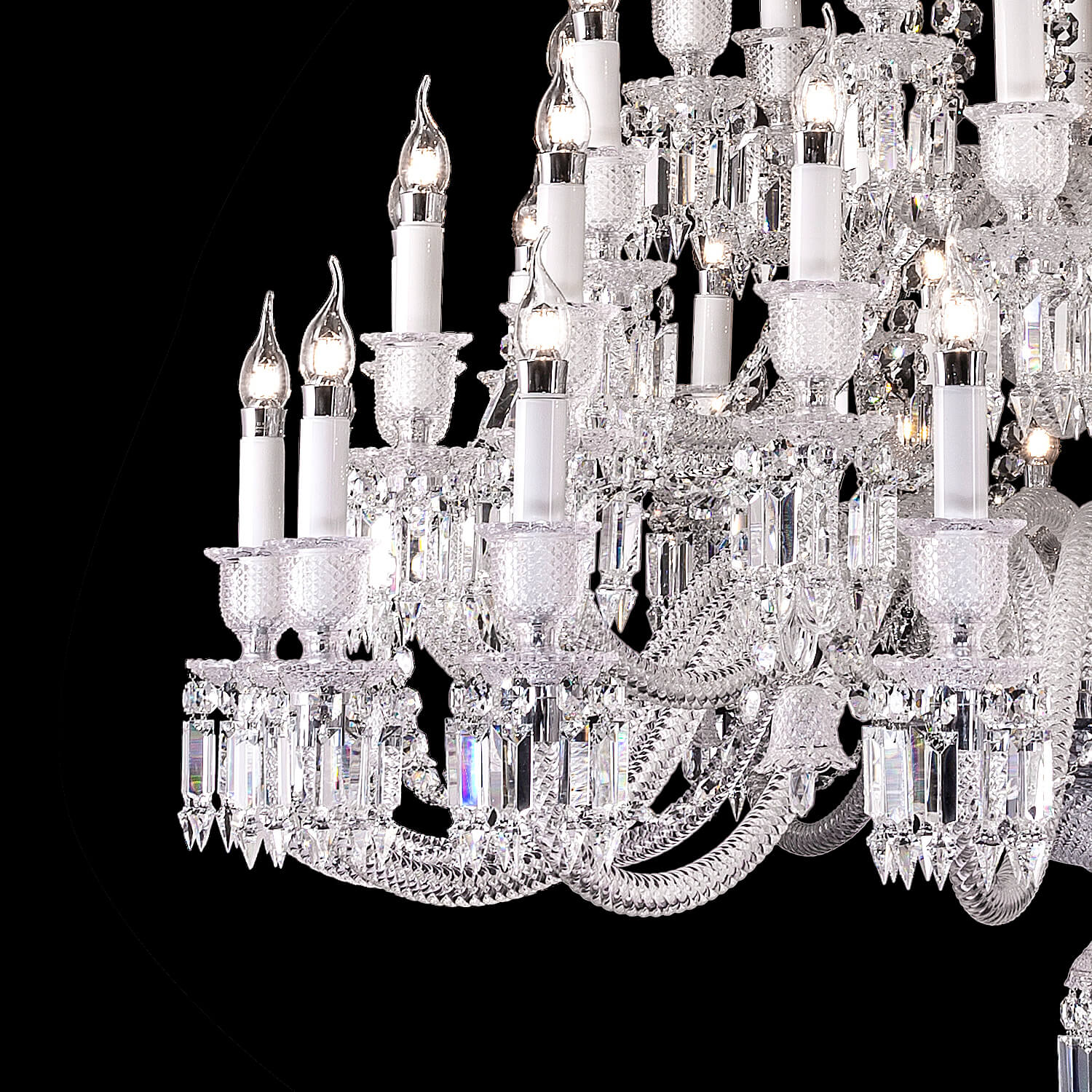 Traditional Luxury Bacara Zenith Crystal Chandelier - Image 2