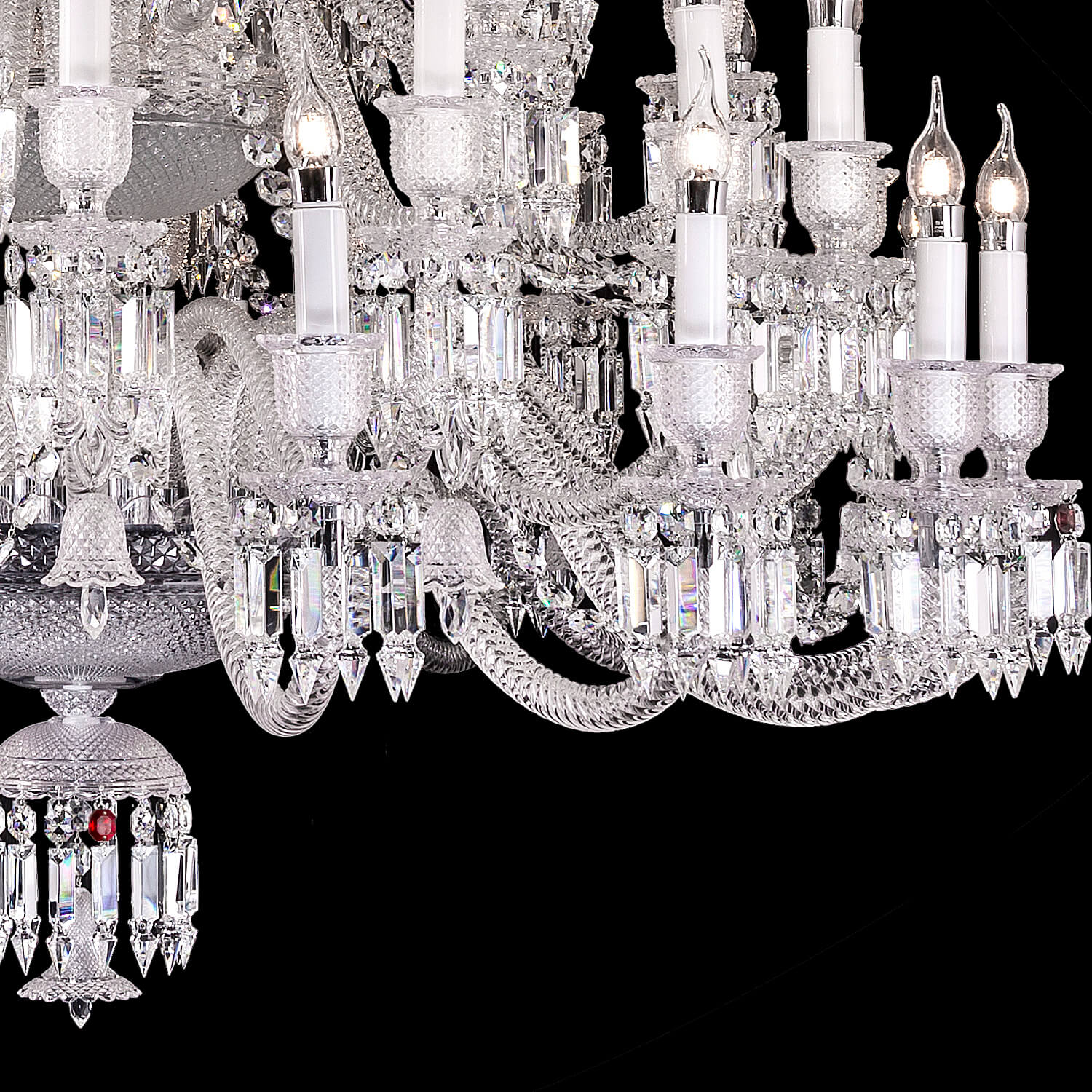 Traditional Luxury Bacara Zenith Crystal Chandelier - Image 3