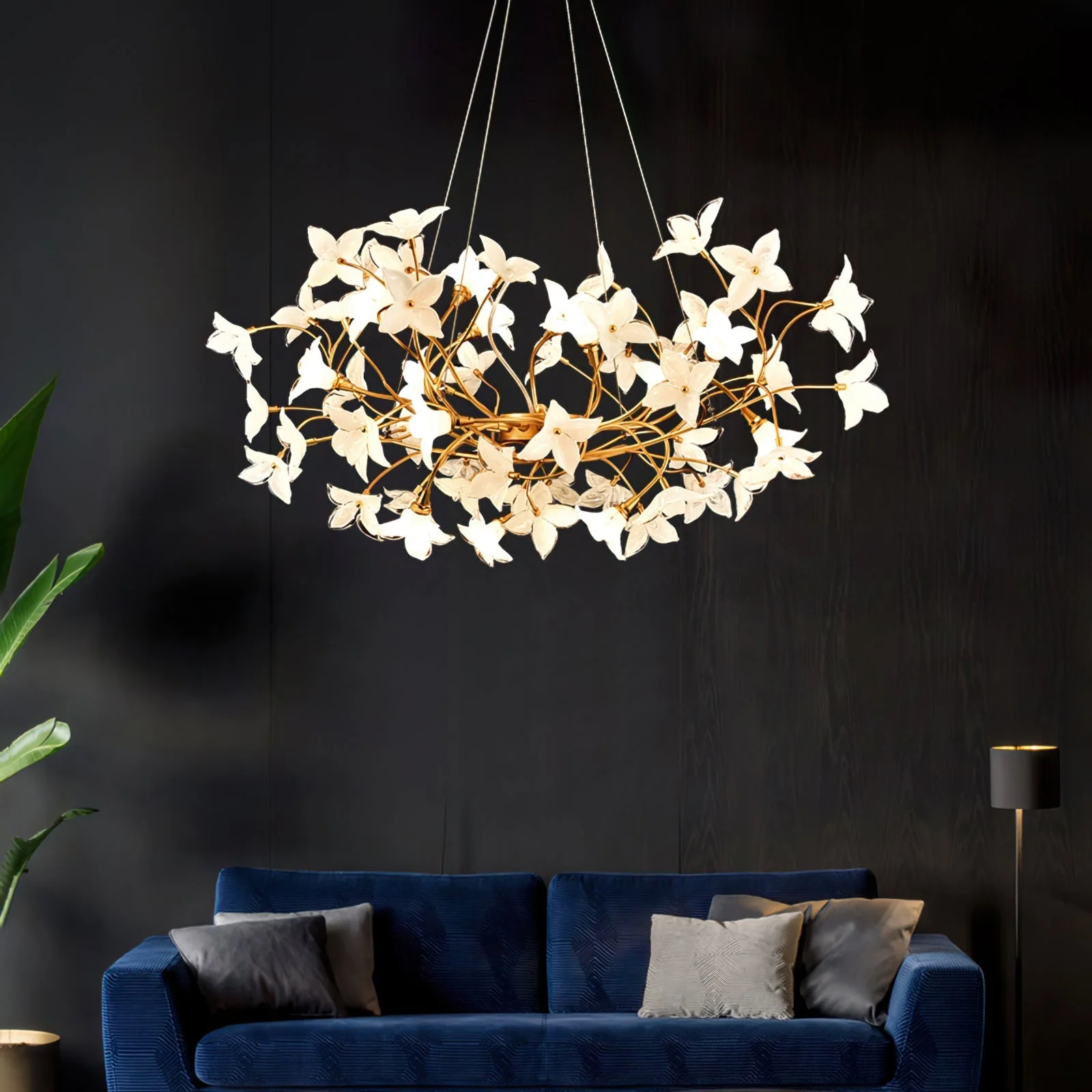 Veitchii Flower Branch Chandelier - Image 13