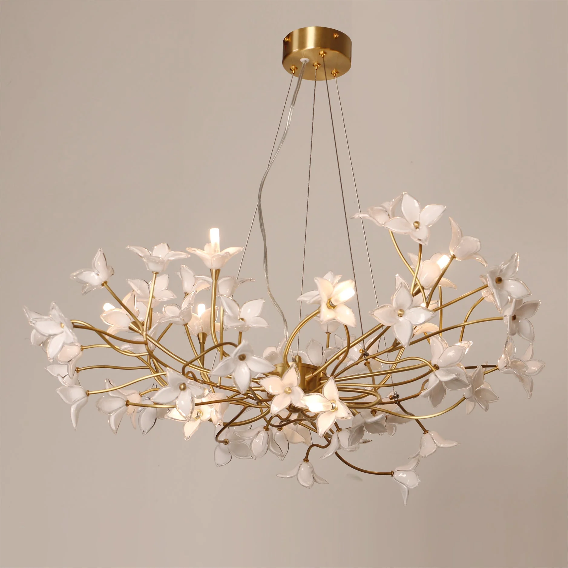 Veitchii Flower Branch Chandelier - Image 16