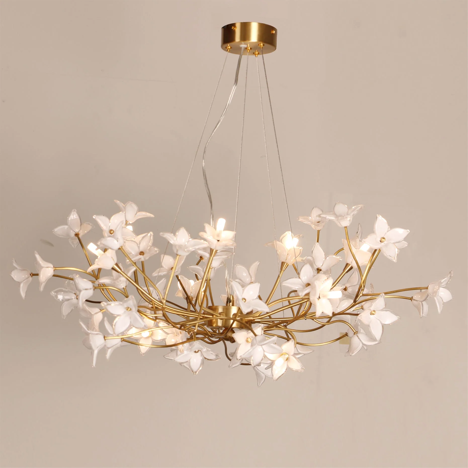 Veitchii Flower Branch Chandelier - Image 17