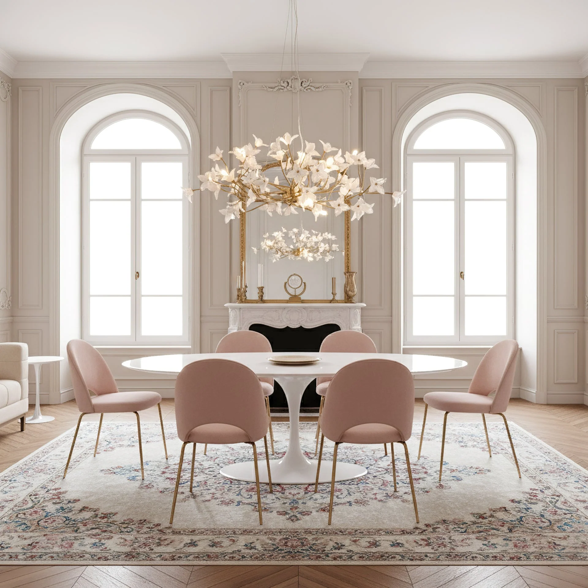 Veitchii Flower Branch Chandelier - Image 3
