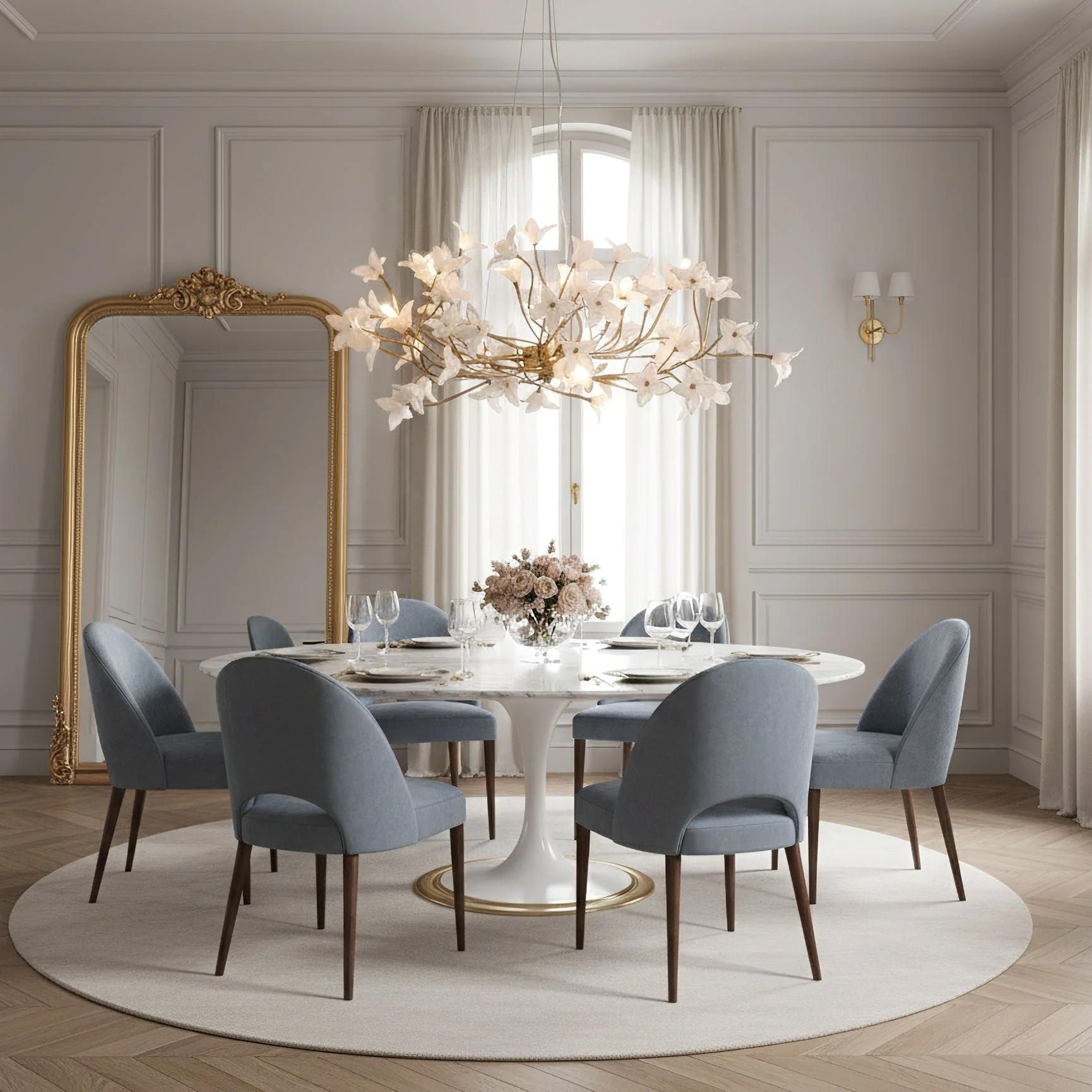 Veitchii Flower Branch Chandelier - Image 4
