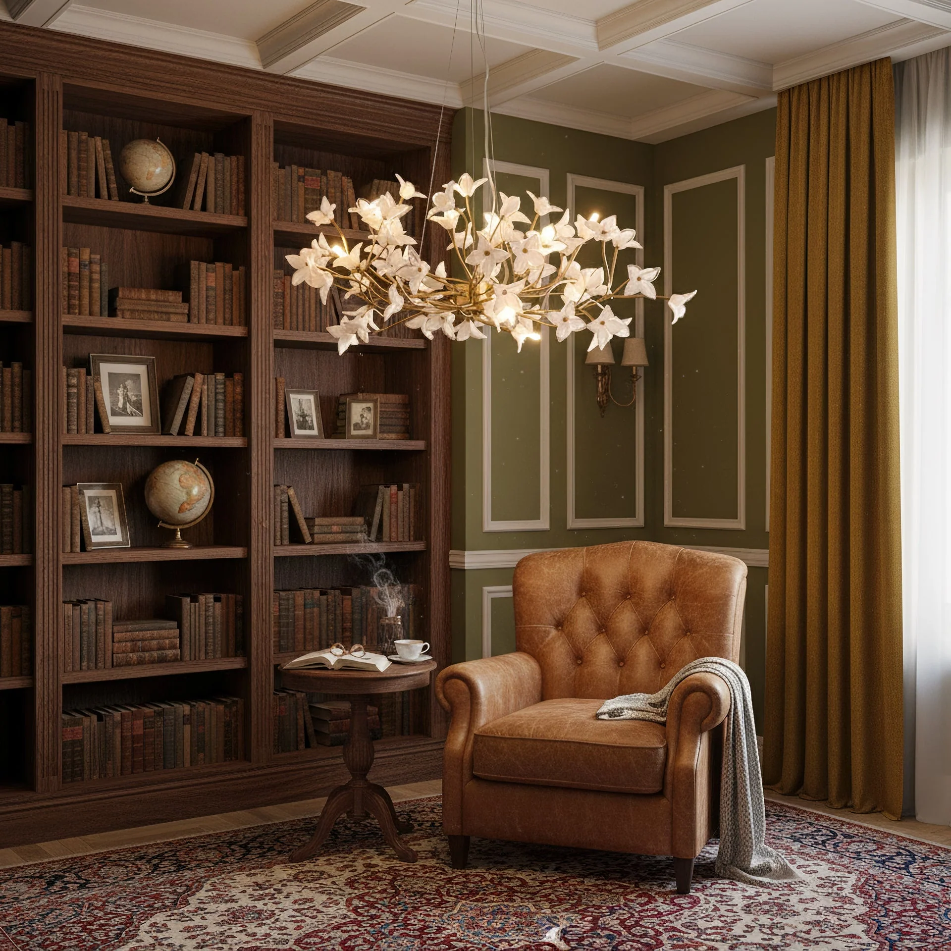 Veitchii Flower Branch Chandelier - Image 7