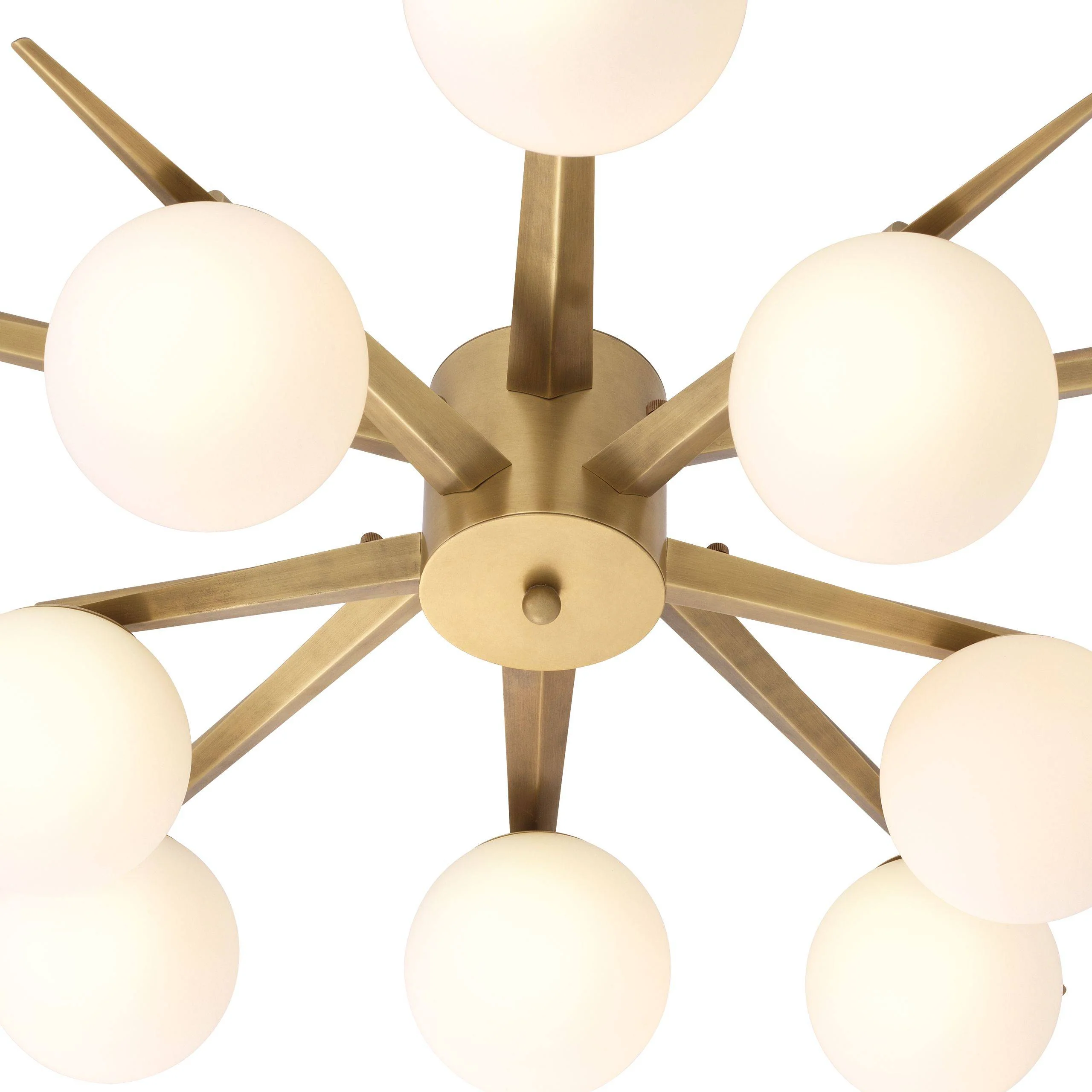Venezia Modern Brass Chandelier - Image 4