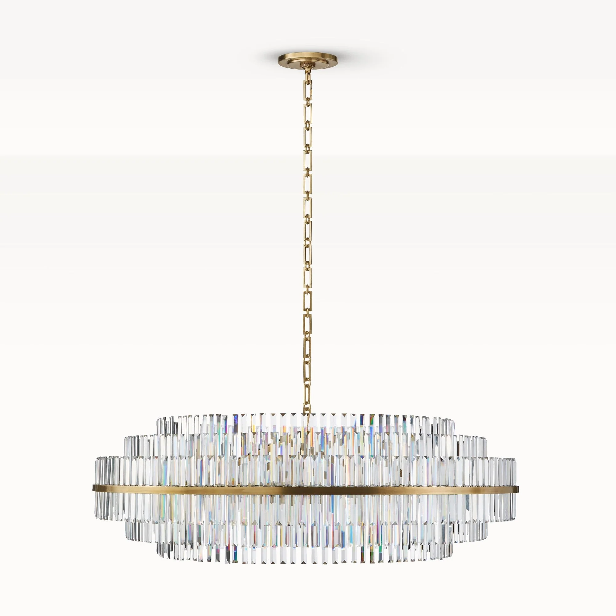 Vienna Round Crystal Chandelier 22"/48" - Image 4