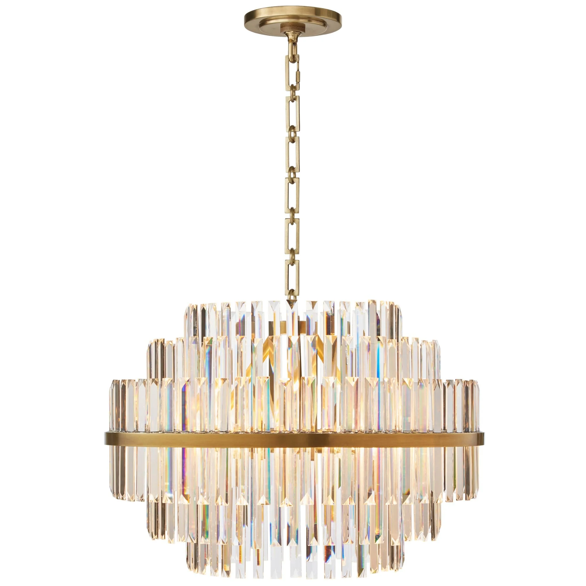 Vienna Round Crystal Chandelier 22"/48" - Image 5