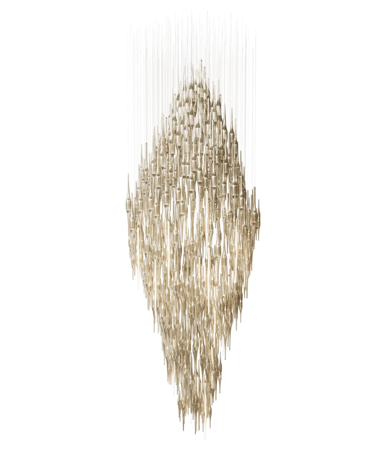 Vitara Meteor Shower Crystal Spiral Chandelier - Image 10