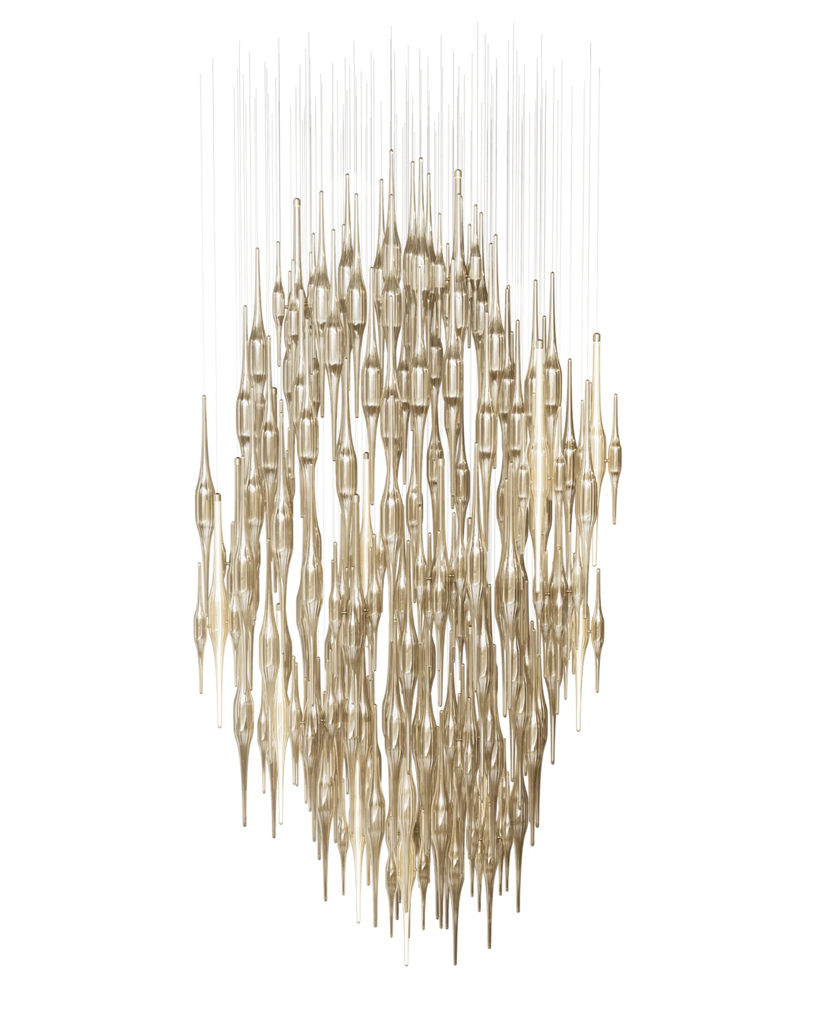 Vitara Meteor Shower Crystal Spiral Chandelier - Image 11