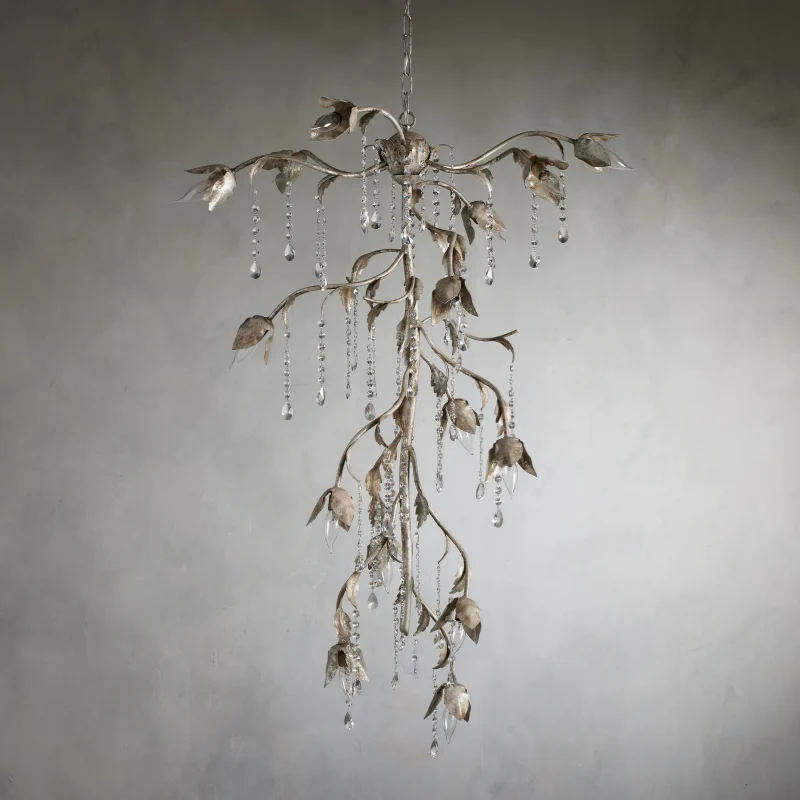 Viticcio Cascade Silver Chandelier 34''H - Image 3
