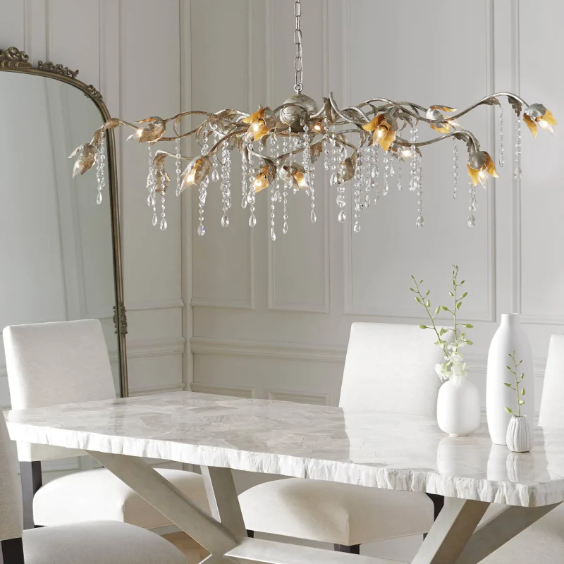 Viticcio Rectangular Chandelier 52''61''71'' - Image 4