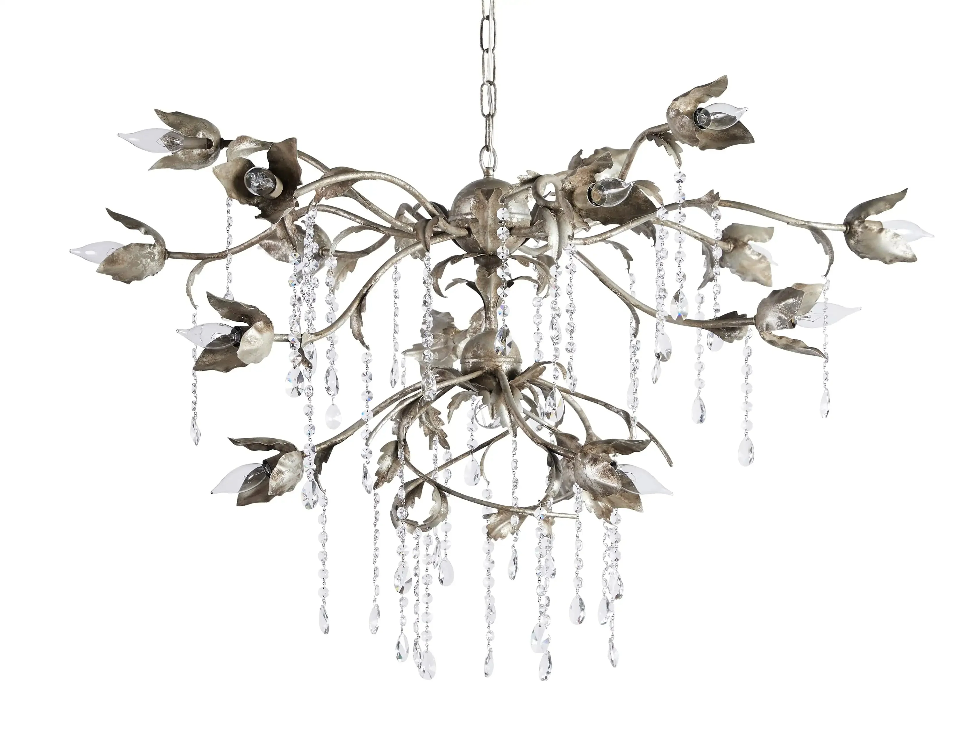Viticcio Round Silver Chandelier - Image 10