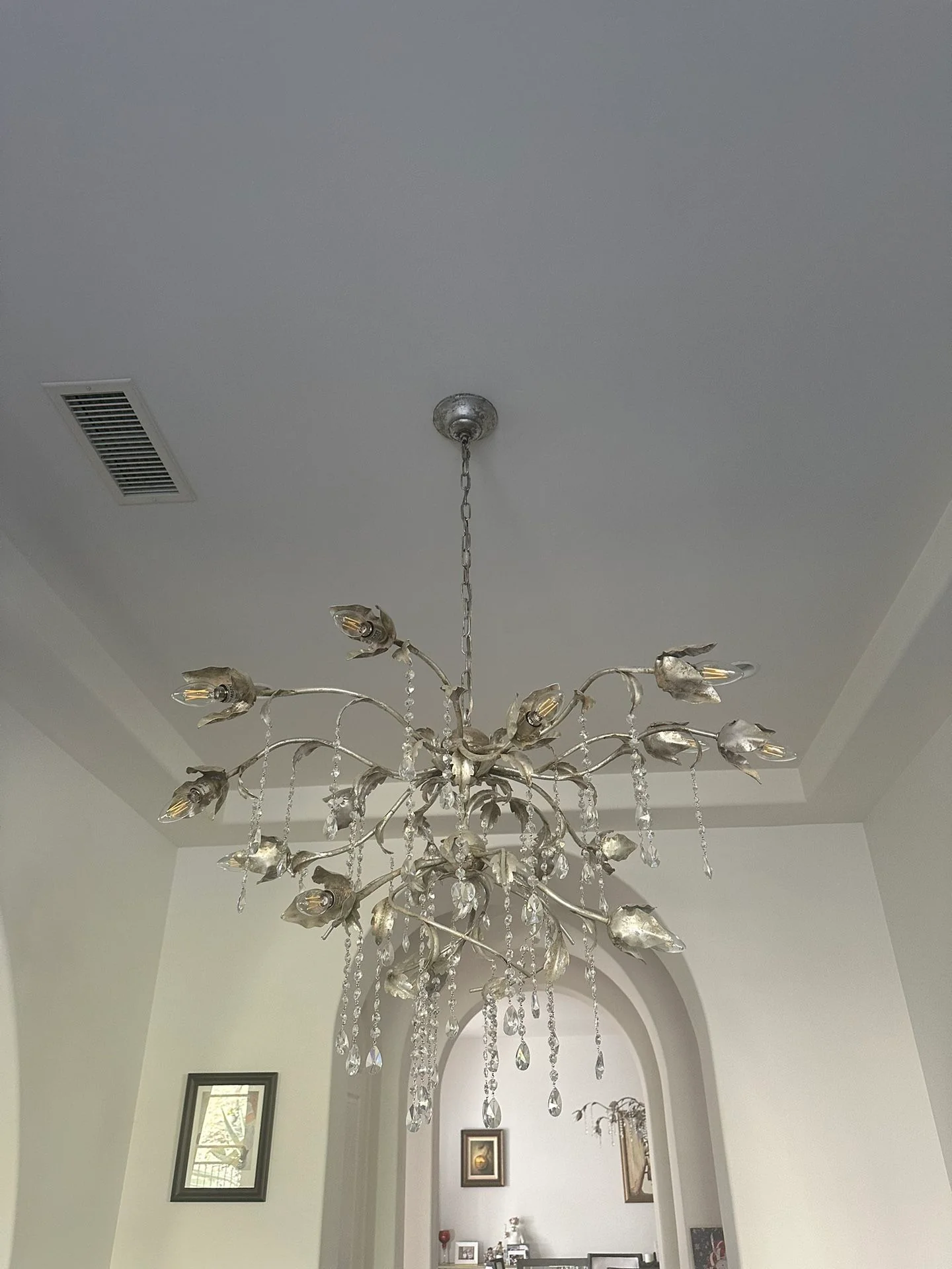 Viticcio Round Silver Chandelier - Image 4