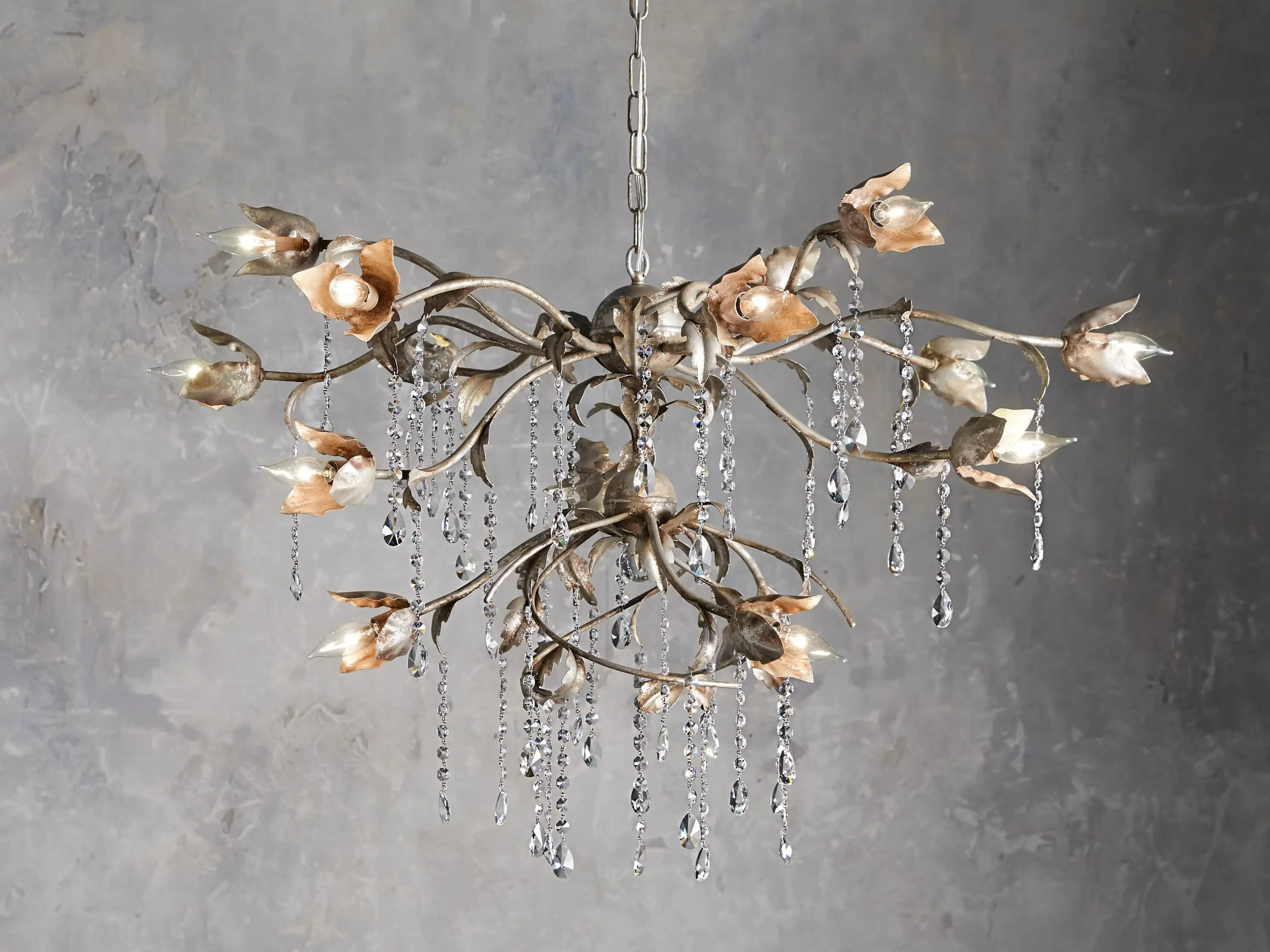 Viticcio Round Silver Chandelier - Image 5