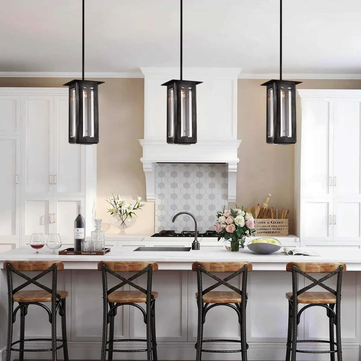 Wiky Rectangle Pendant Light - Image 7