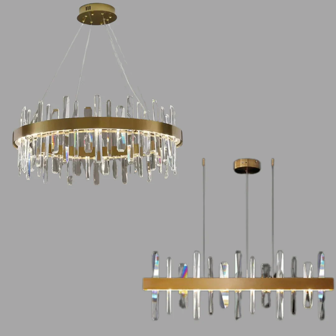 Crystal Chandelier For Dining Room Unique Style Crystal Pendant Light - Image 18