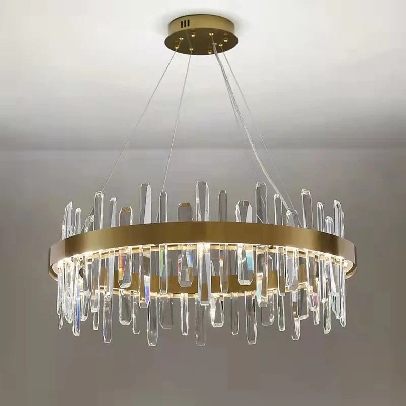 Crystal Chandelier For Dining Room Unique Style Crystal Pendant Light - Image 22