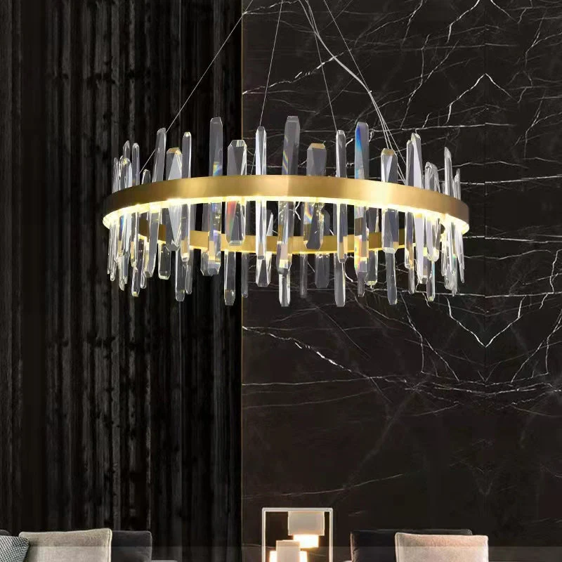 Crystal Chandelier For Dining Room Unique Style Crystal Pendant Light - Image 23