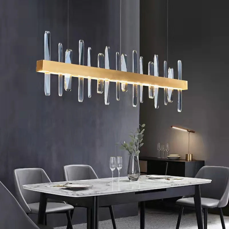 Crystal Chandelier For Dining Room Unique Style Crystal Pendant Light - Image 5