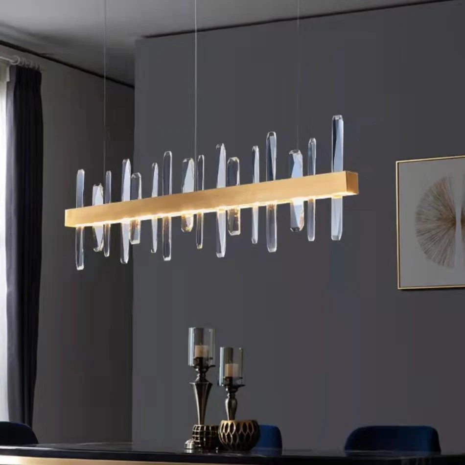 Crystal Chandelier For Dining Room Unique Style Crystal Pendant Light - Image 6