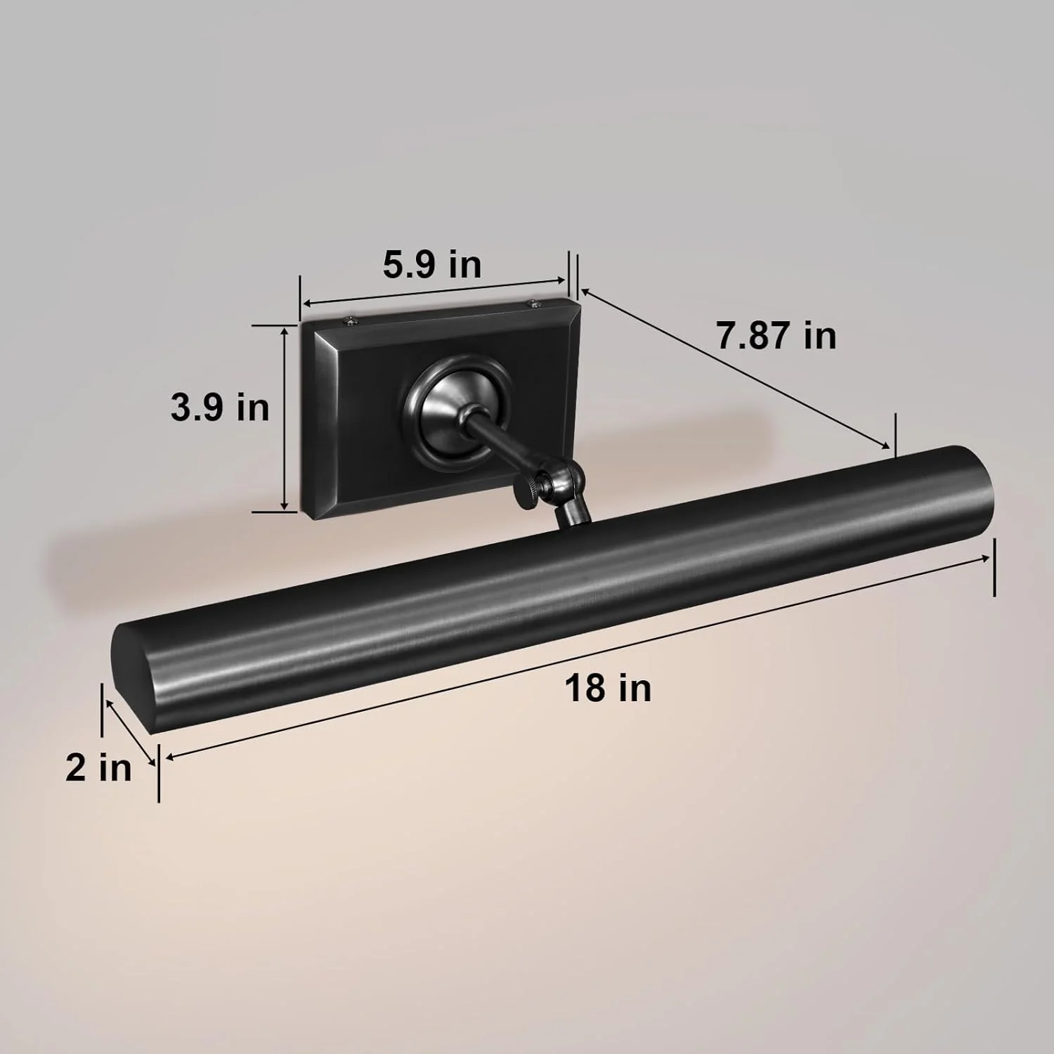 Merlin Brass Picture Light - Image 11