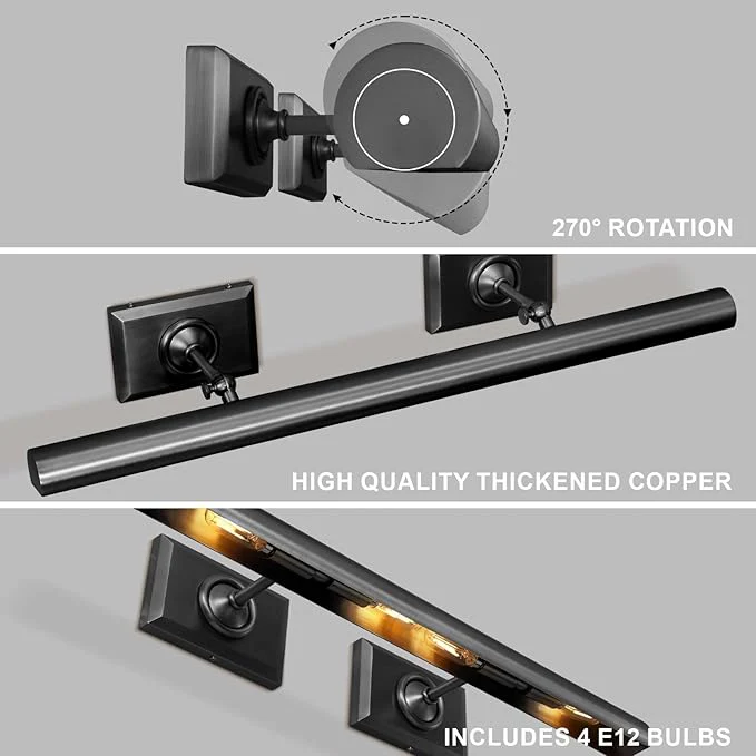 Merlin Brass Picture Light - Image 17