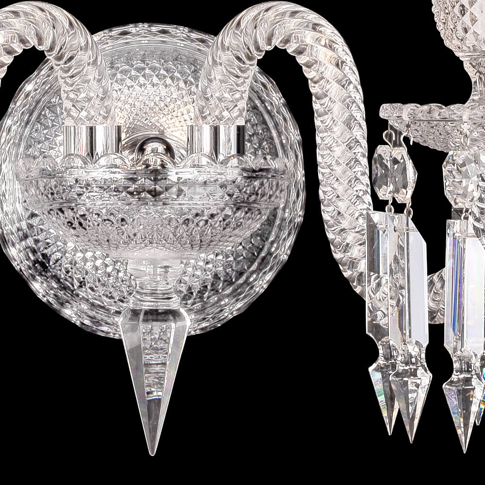 Zenith Bacara Crystal Wall Sconce - Image 3