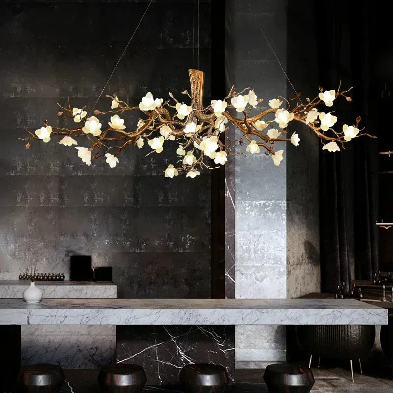 Zendas Branch Crystal Flower Chandelier - Image 8